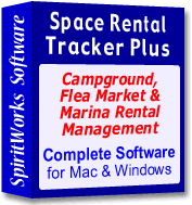 Space Rental Tracker Plus - Complete Campground management software