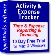 Activity & Expense Tracker - Time & Expense Reporting & Invoicing