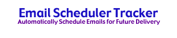 Email Scheduler Tracker