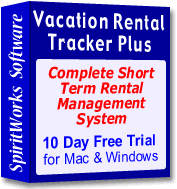 Vacation Rental Tracker Plus - Complete hospitality software software solution. Perfect for reservation management, reservation management software, reservation software, vacation rental property software, vacation rental software.